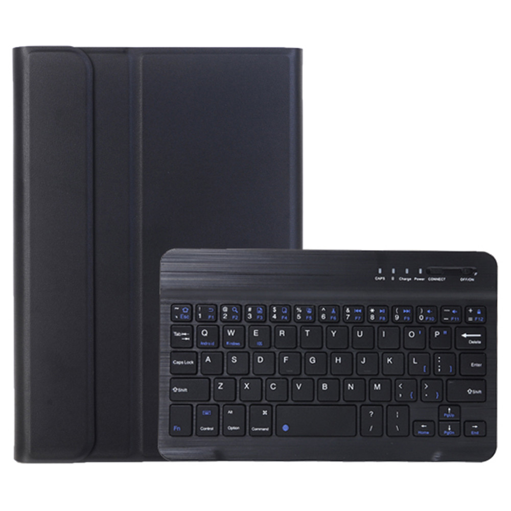 A0M9 For Lenovo Tab M9 TB-310FU Leather+TPU Tablet Cover with Bluetooth-compatible Keyboard
