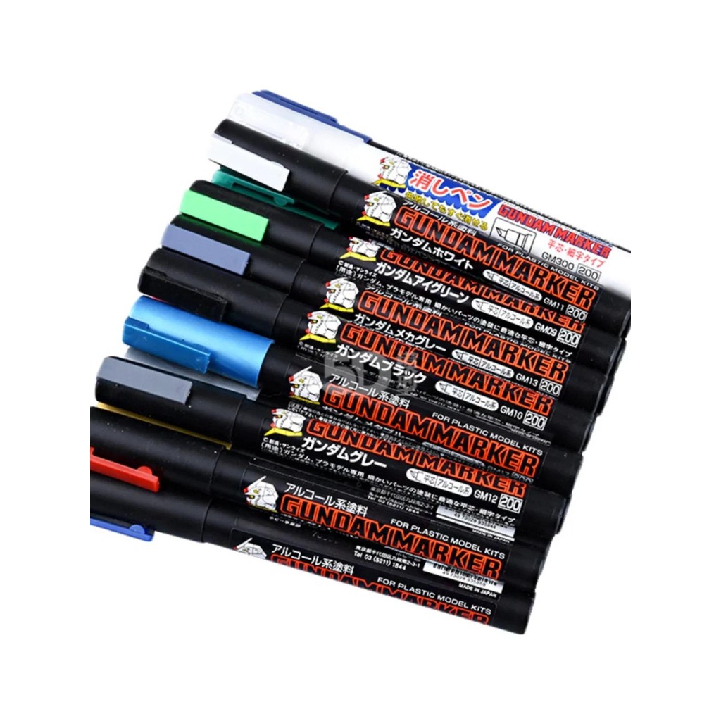 

Mr. Hobby Marker Pen Water-Based Oil based GM XGM Achromatic Hook Bleed line Pens Model Coloring Handmade Repainting Model color