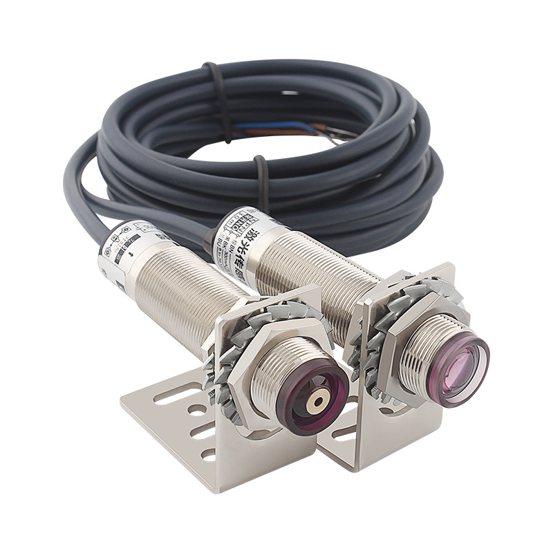 

M18 laser beam photoelectric switch E3F-20DY1 90v-250V AC infrared visible light sensor