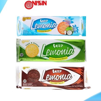 

Nissin Lemonia Chocolate Coconut Lemon Cookies Biscuits 130 gr - ARM