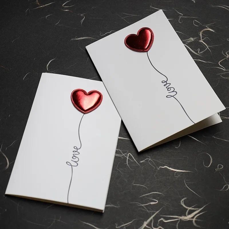

20pcs Cards Valentines Day Gift Love Postcard Wedding Invitation Greeting Cards Anniversary for Her Valentines Day Gift Card