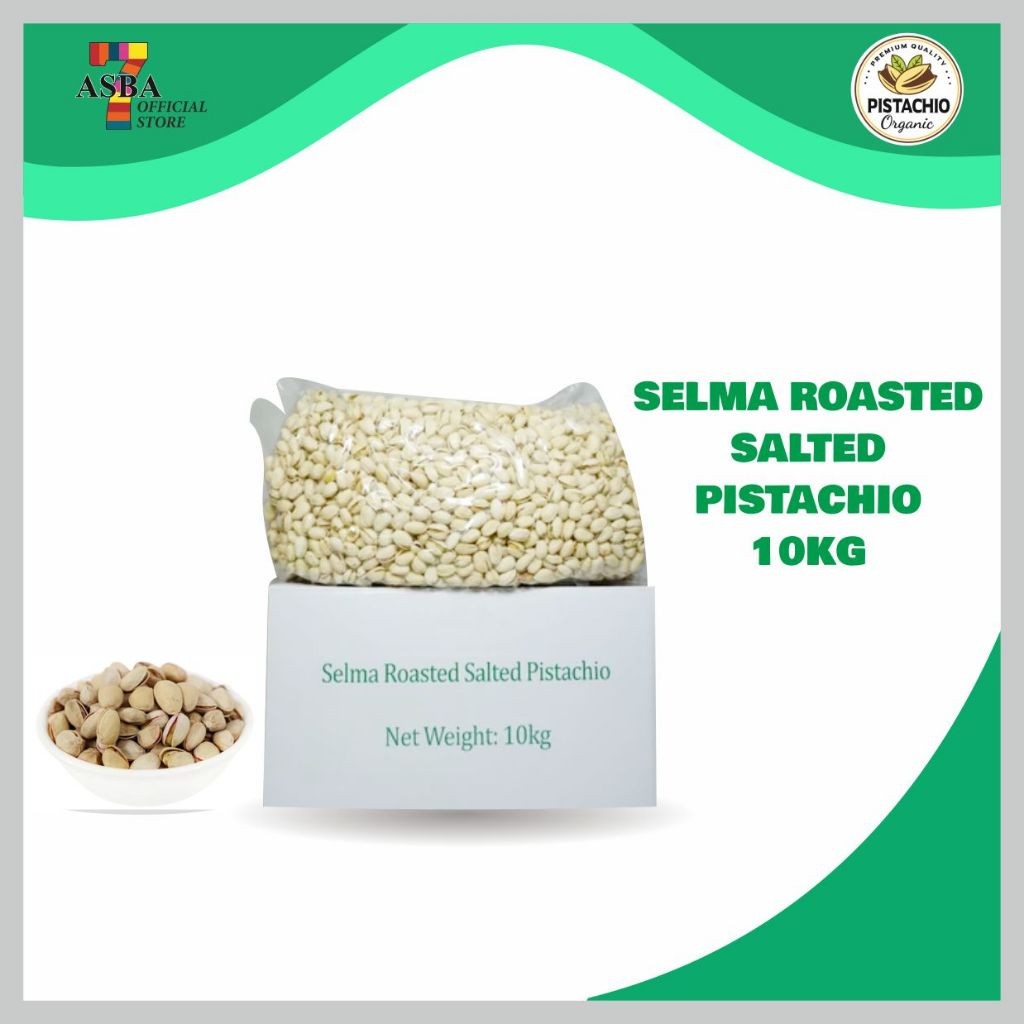 

SELMA ROASTED SALTED PISTACHIO 10KG