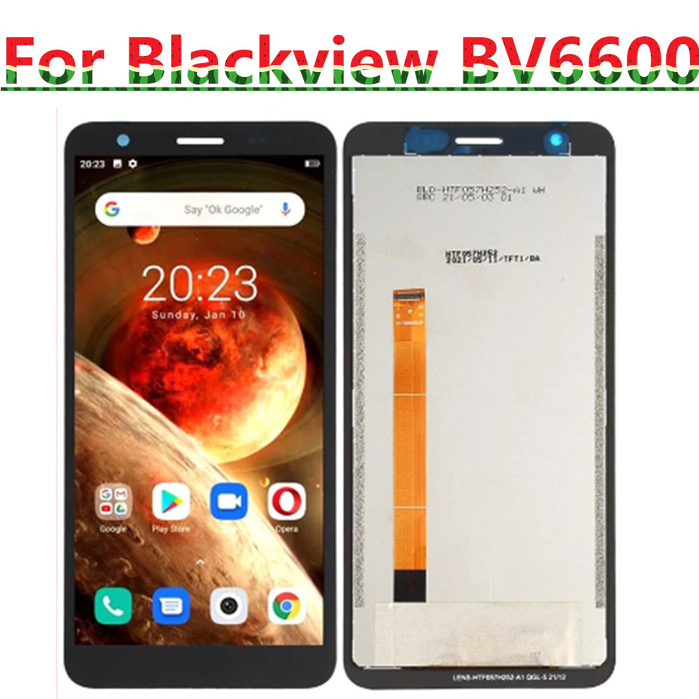 For Blackview BV6600 LCD Display BLACKVIEW BV6600 Pro Touch Screen 100% Test BV6600 E Digitizer Asse