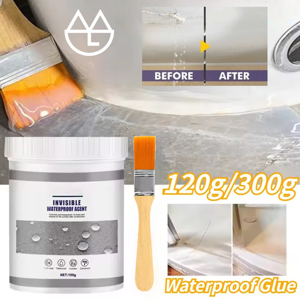 120g/300g Lem Anti Bocor Sealant Lem Transparan Anti Bocor Lem Perekat Anti Bocor Tahan Air Dengan S