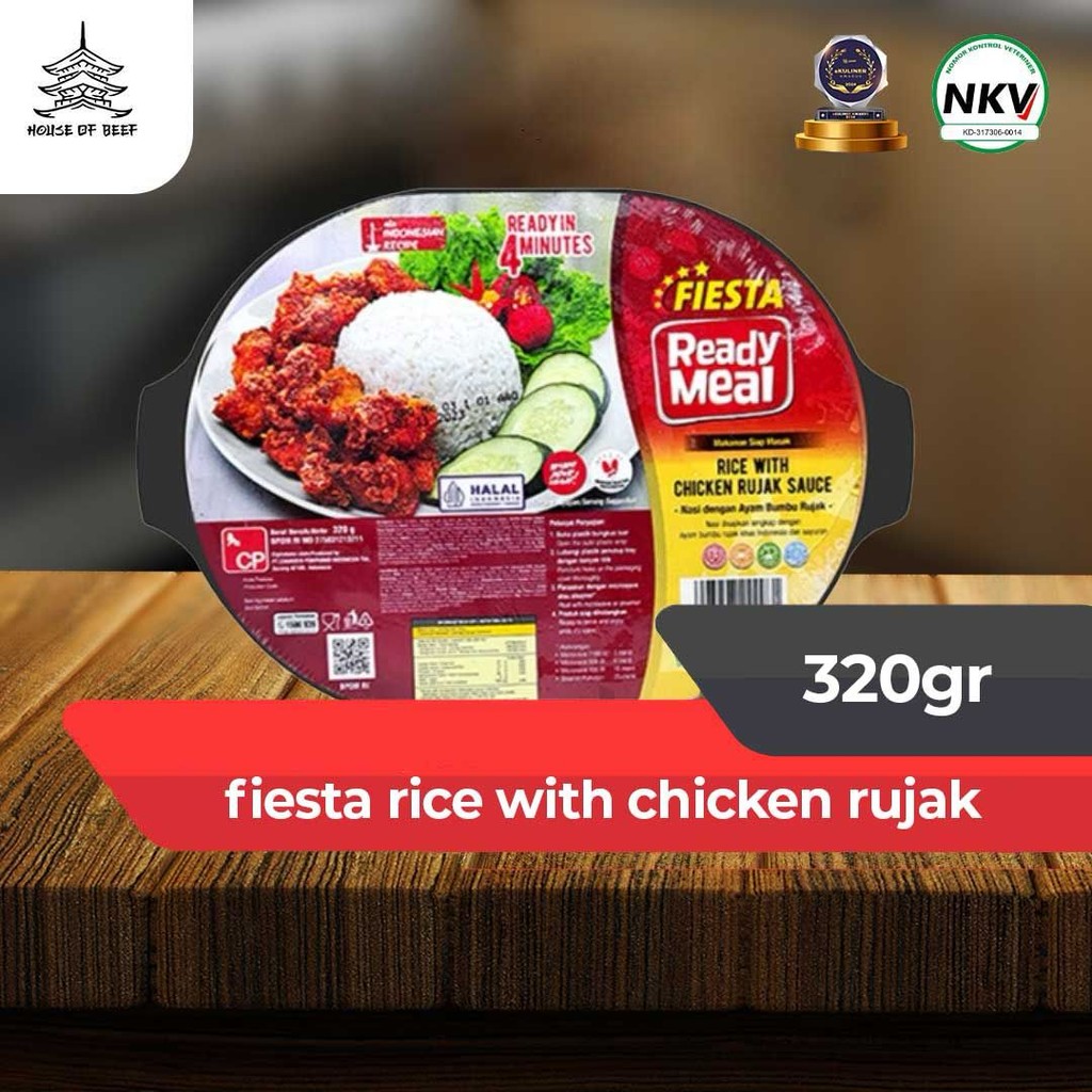 

fiesta rice with chicken rujak 320gr