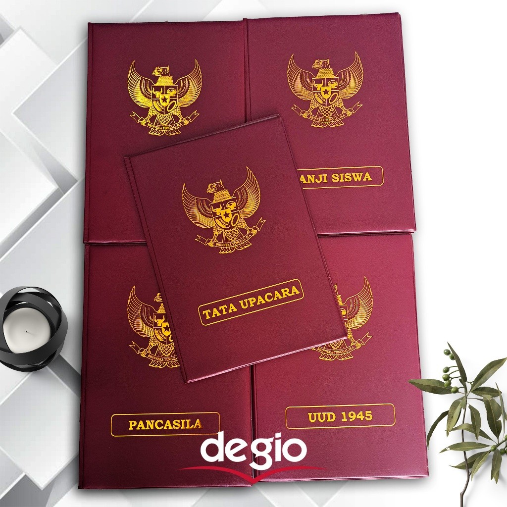 

Map Upacara / Perlengkapan Map Upacara ( 1 Set Isi 5 ) new