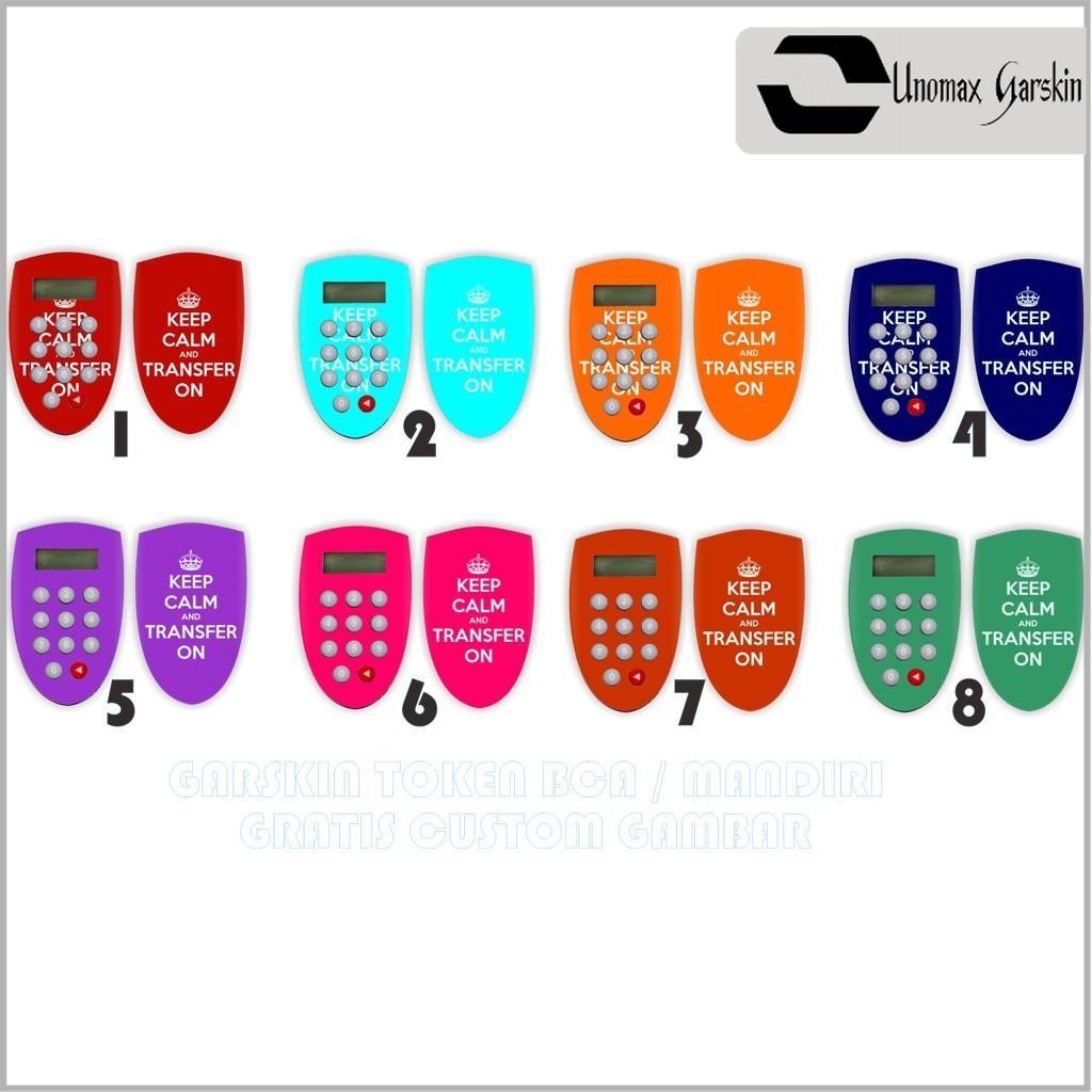 

[UNOMAX GARSKIN] Garskin Token MANDIR BNI BCA TRANSFER