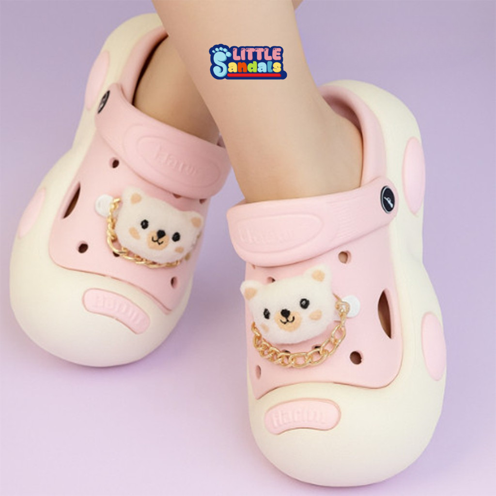 Sandal Anak Karakter Boneka Sendal Perempuan Karet Jelly Import 811S-B