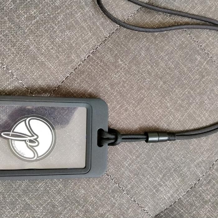 

Sale Simplex lanyard Paracordistic card holder 2 sisi - Full Black Terlaris