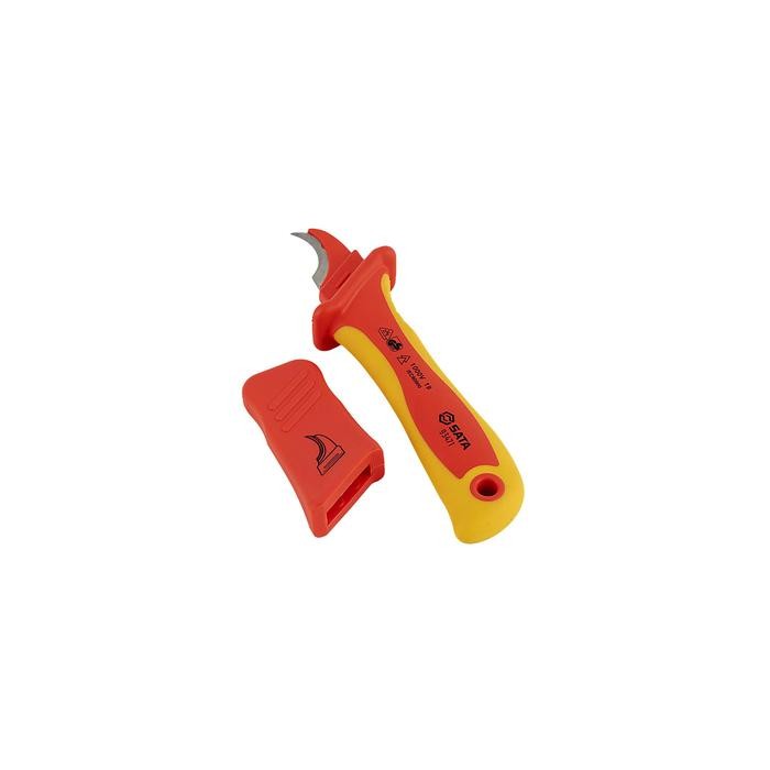 

Sata 93471 VDE Insulated Cable Knife, Hooked Blade