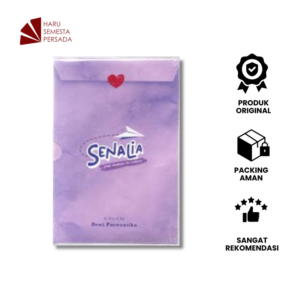 NOVEL SENALIA - DEWI PURWANTIKA Penerbit Butterflies Books