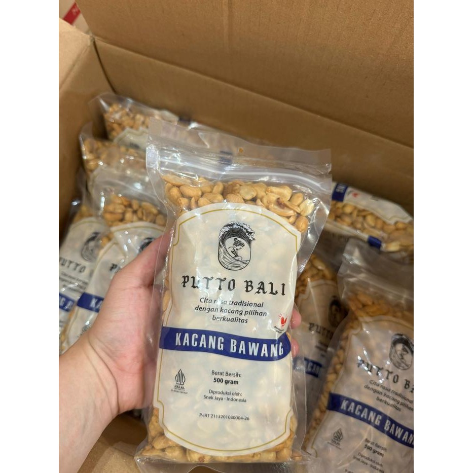 

500GR KACANG KAPRI BAWANG PUTTO BALI / KACANG BAWANG BALI ASIN GURIH