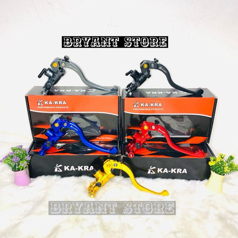 Terlaris MASTER REM KAKRA CNC KANAN S1 14MM RADIAL PLUS TABUNG KA-KRA BRAKE MASTER HANDLE HANDLEBAR 