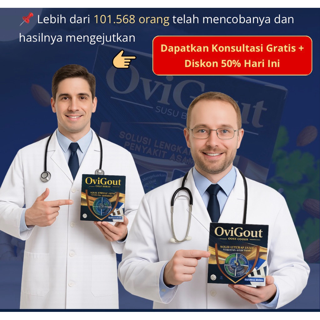 

OVIGOUT ORIGINAL Susu Bubuk Solusi lengkap asam urat