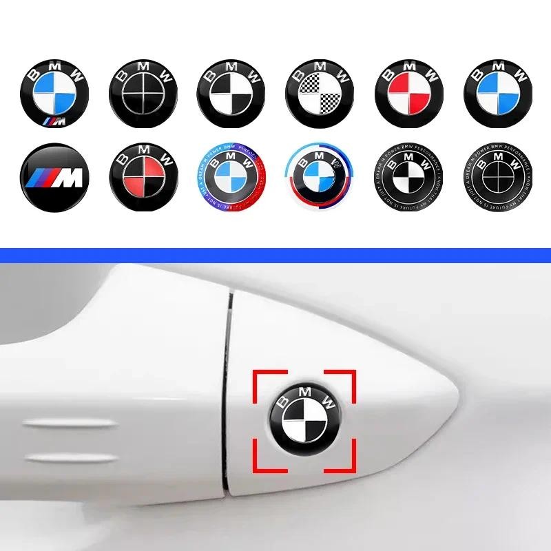 For BMW 50th kith X1 X5 X6 G05 G06 F15 F16 E70 E71 E53 E72 10pcs Car Lock Keyhole Stickers Decoratio