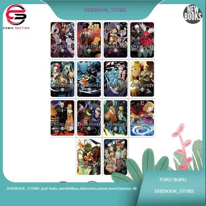Buku Overlord (Light Novel) by Kugane Maruyama Bahasa indonesia