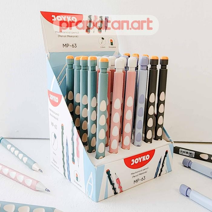 

Joyko MP-63 Mechanical Pencil 2.0mm | Pensil Mekanik - Spesifikasi