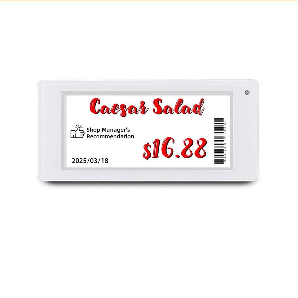 

10pcs 2.9 Inch BLE Electronic Label Digital Price Tag for Supermarket ESL