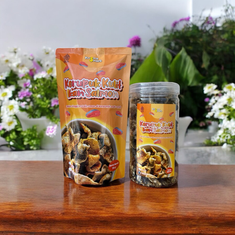 

KERUPUK KULIT IKAN SALMON TANPA TEPUNG TOPLES 1000ML