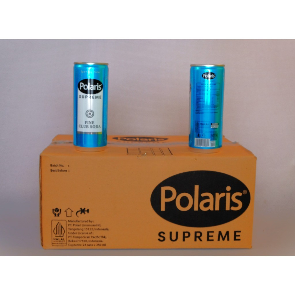 

Polaris Supreme Fine Club Soda 24 250 ml - Karton