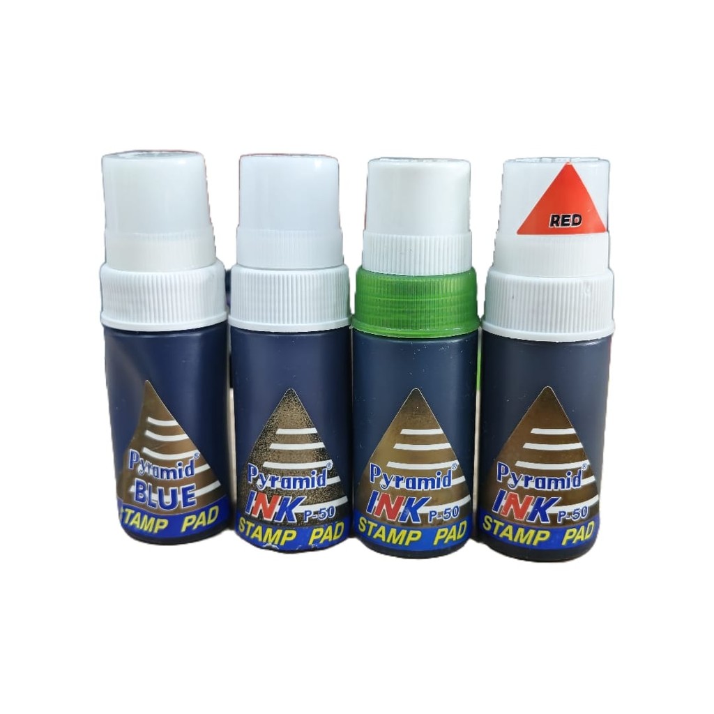 

Pyramid Stamp Pad Refill Ink / Tinta Stempel Pyramid - Hitam RJT