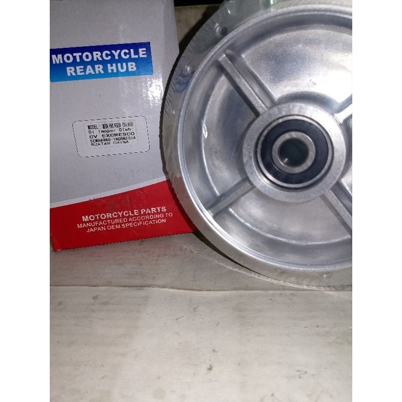 Tromol Belakang Wilwood Verza Megapro Monoshock CB150R - Tromol Wilwood Silver