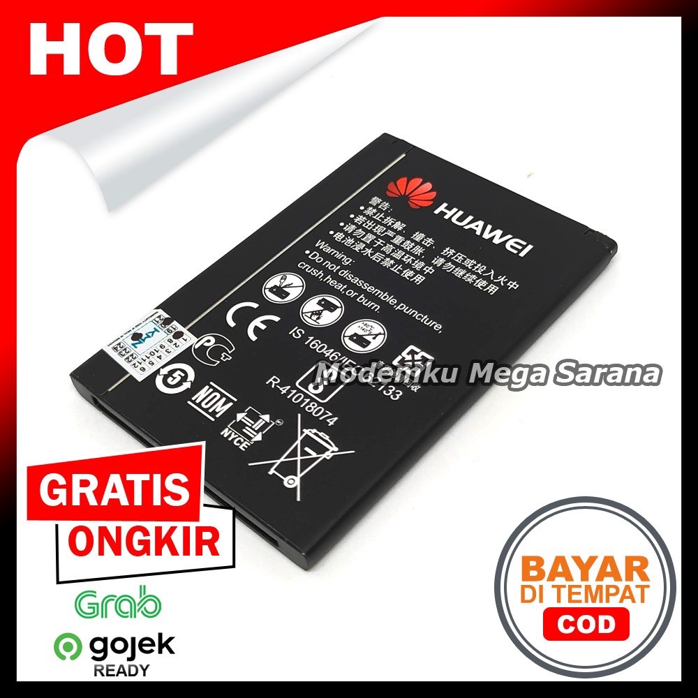 Battery Baterai Mifi Modem Huawei E5577 E5573 E5673 E5575 M2P 1500mAh | Toko Antena Yagi Jogja