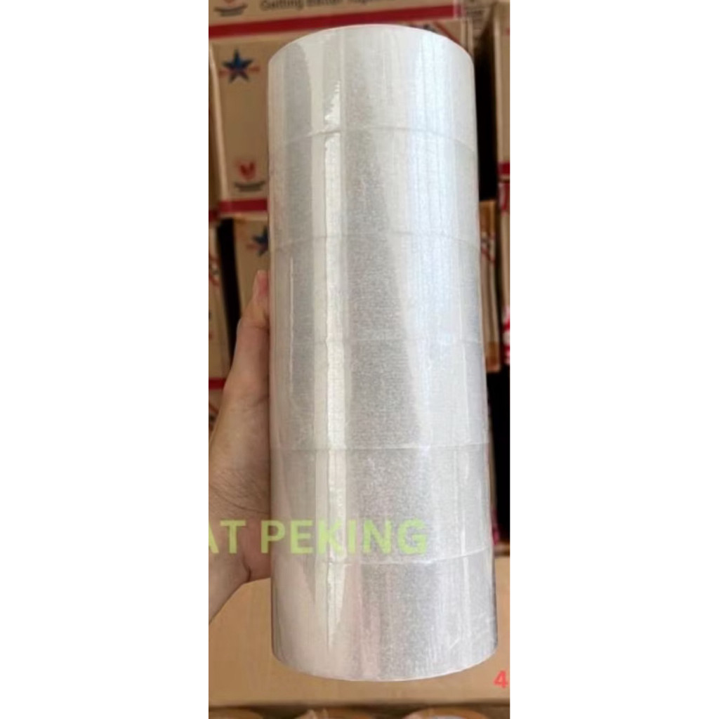 

Ready Lakban Bening Coklat 1 Slop isi 6 pcs 45mm dan 48mm 90 yard murah