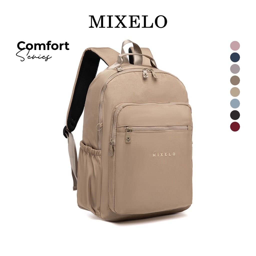 RAFATA Mixelo Tas Ransel Hanken Backpack Nylon Waterproof Tas Punggung Laptop Kasual