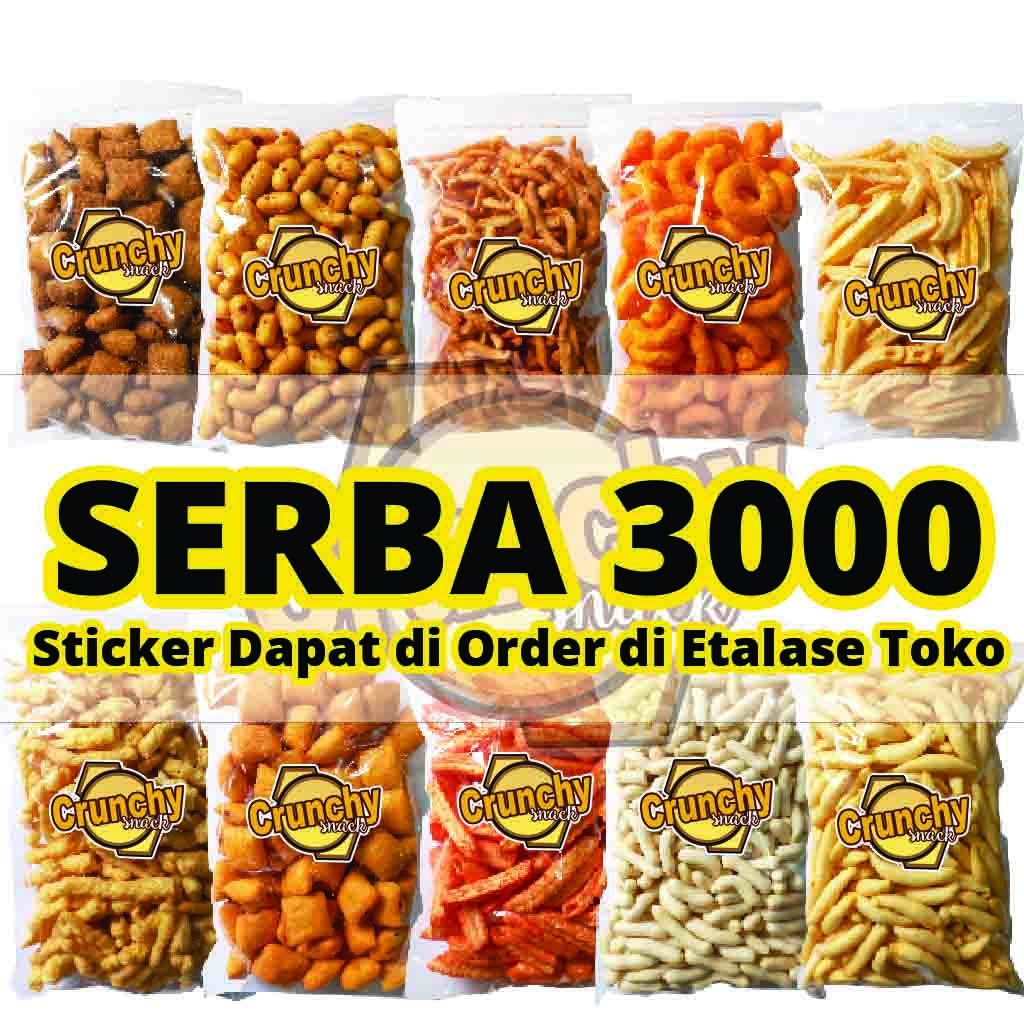 

[Promo Serba 3000] / COD / Snack / Snack Serba 3000 / Snack 3000 / Snack 3 Ribu/ Cemilan 3 Ribu / Makanan Ringan / Snack 3000an / Snack Kiloan / Snack murah