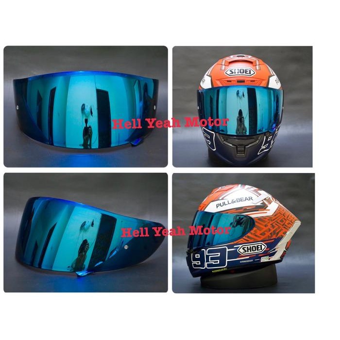 Visor Iridium SHOEI X14 SHOEI Z7 SHOEI X-Spirit III After Market
