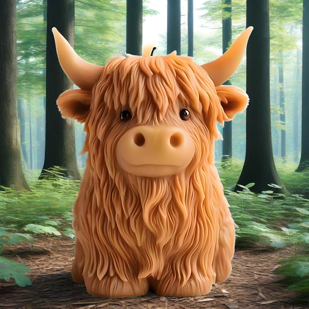 

Alpine cow silicone mold, highland mountain cow design with exquisite hair texture, suitable for resin casting, jewelry making