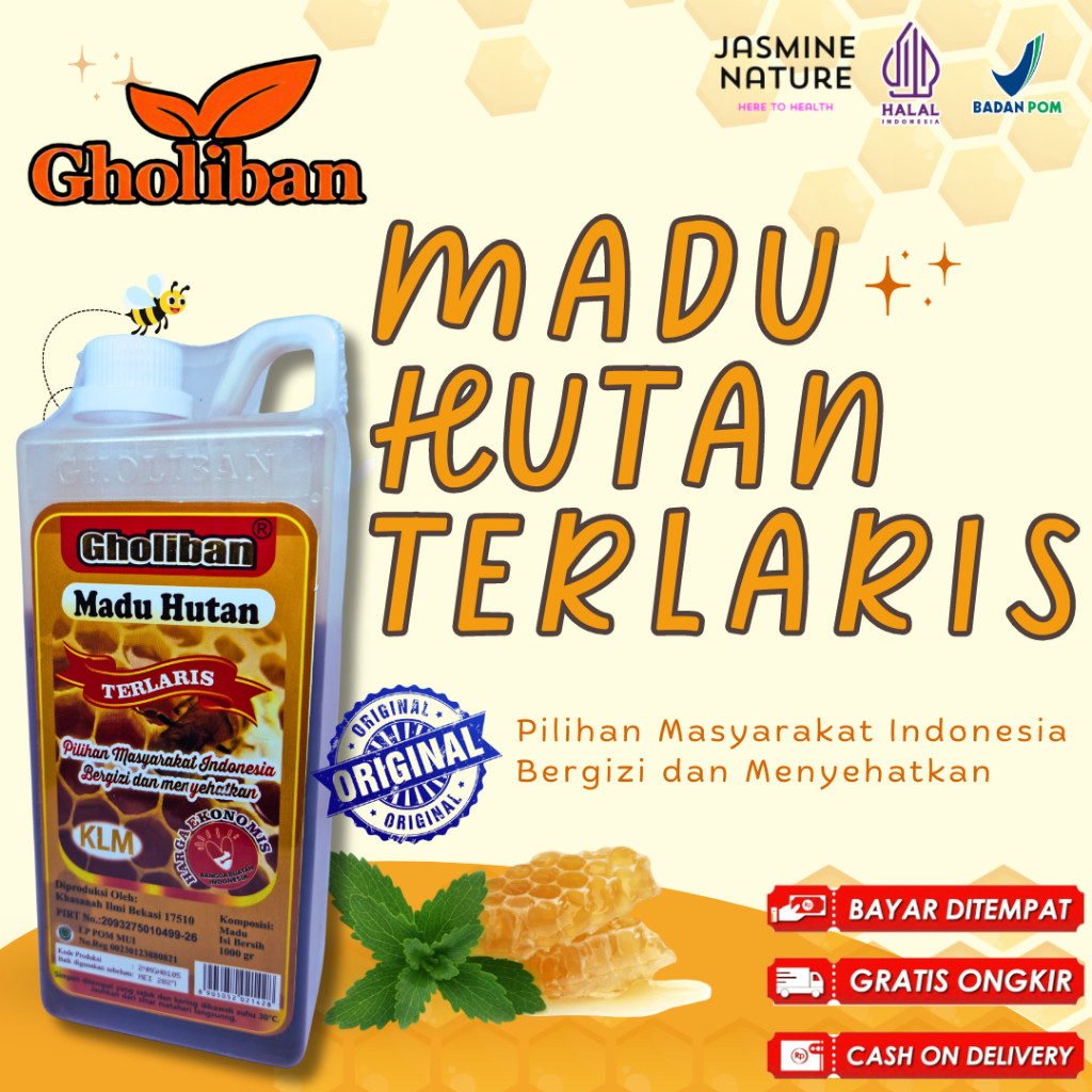 

Madu Gholiban KLM 1 Kg Terlaris Original Product