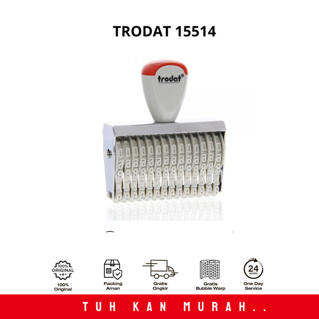 

TRODAT STEMPEL 14 DIGIT 15514 5MM