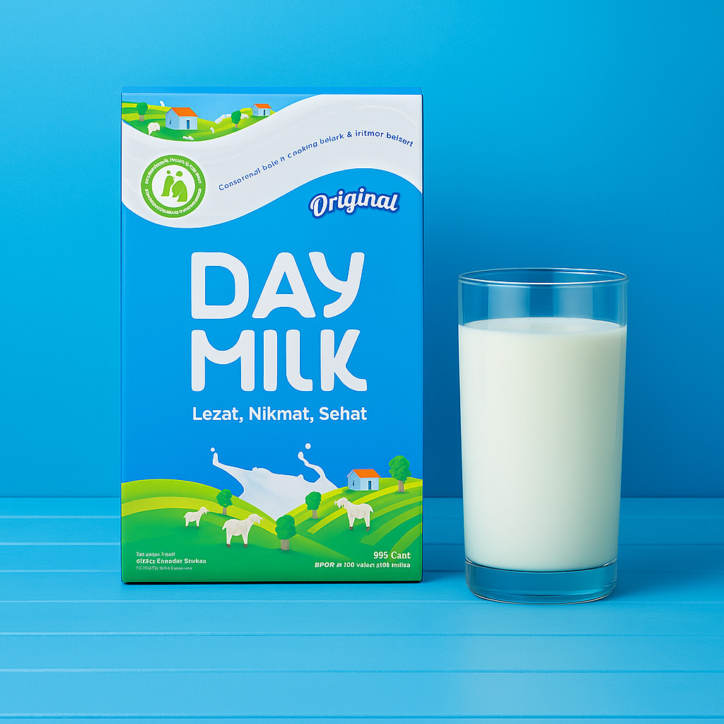 

DAYMILK Rasa Vanilla - Cokelat - Jahe - SUSU KAMBING ETAWA - Atasi Asam Lambung - Nyeri Sendi - Gangguan Pernafasan - Netto 200 gram