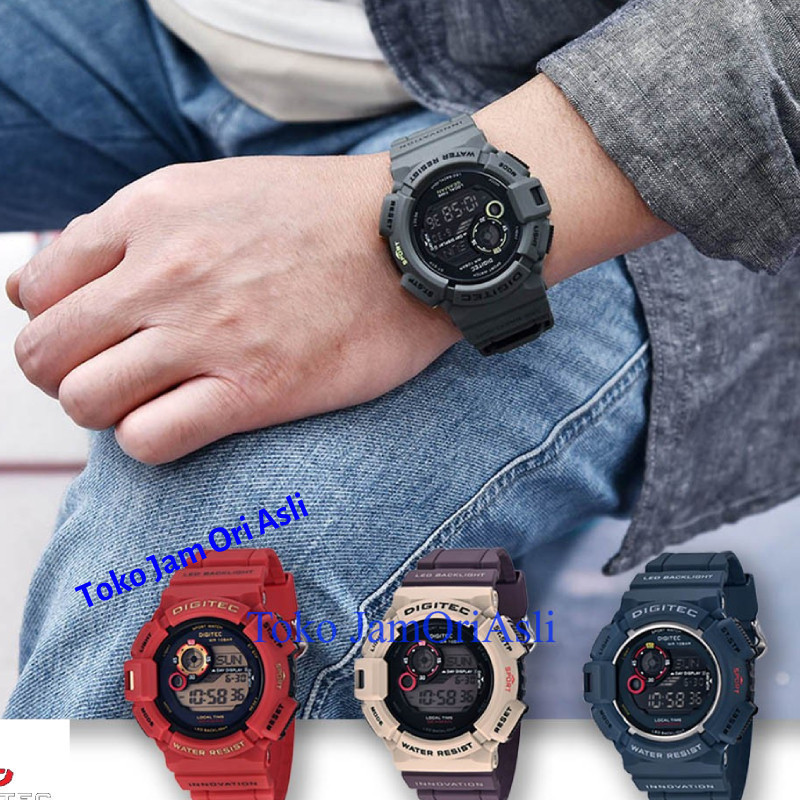 Promo Original DIGITEC DG-5028t  / DG-5028 / DG5028t 2028 Watch Jam Tangan Garansi Resmi 1 Tahun