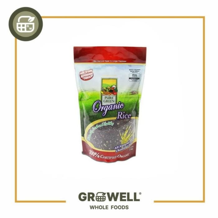 

Promo PURE GREEN BERAS ORGANIK HITAM 1KG