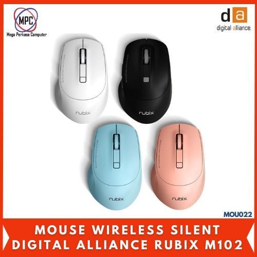Mouse Wireless Silent Digital Alliance Rubix M102
