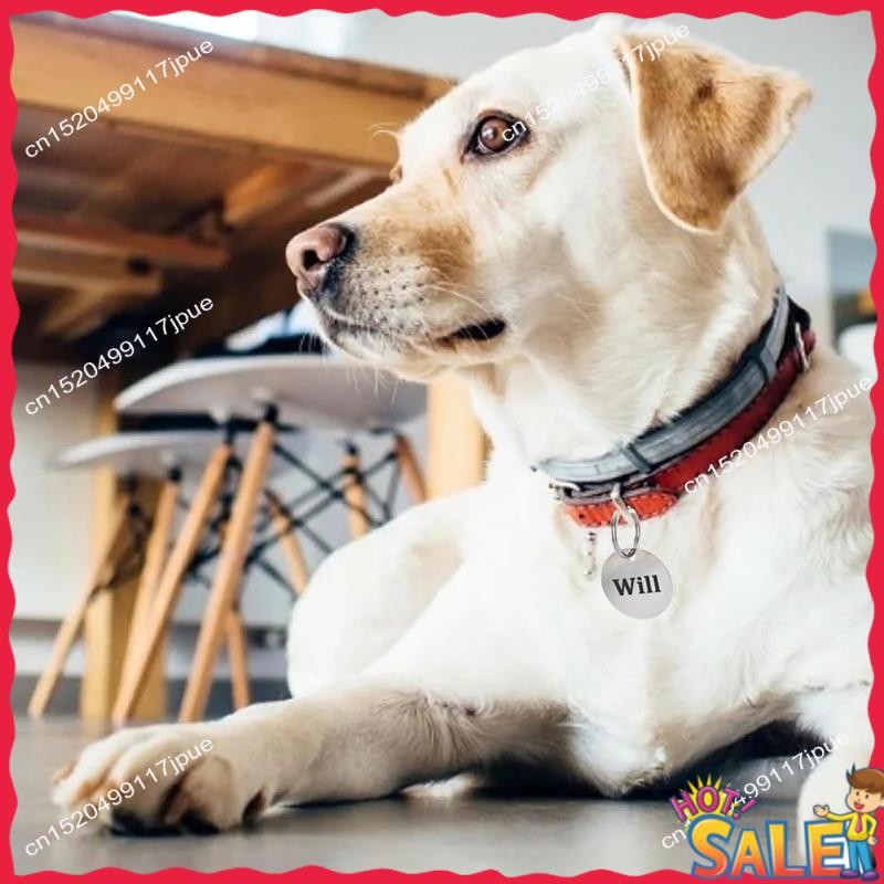 

BOFO 120Pcs Stamping Blank Tags -1.2 Inch Round Stamping Blanks With Holes,Engravable Blanks With Keyrings For Jewelry Making