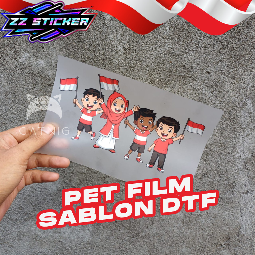 

Sablon Setrika DTF Tema Kemerdekaan Sablon Kaos Anak Film Sablon Kaos Anak