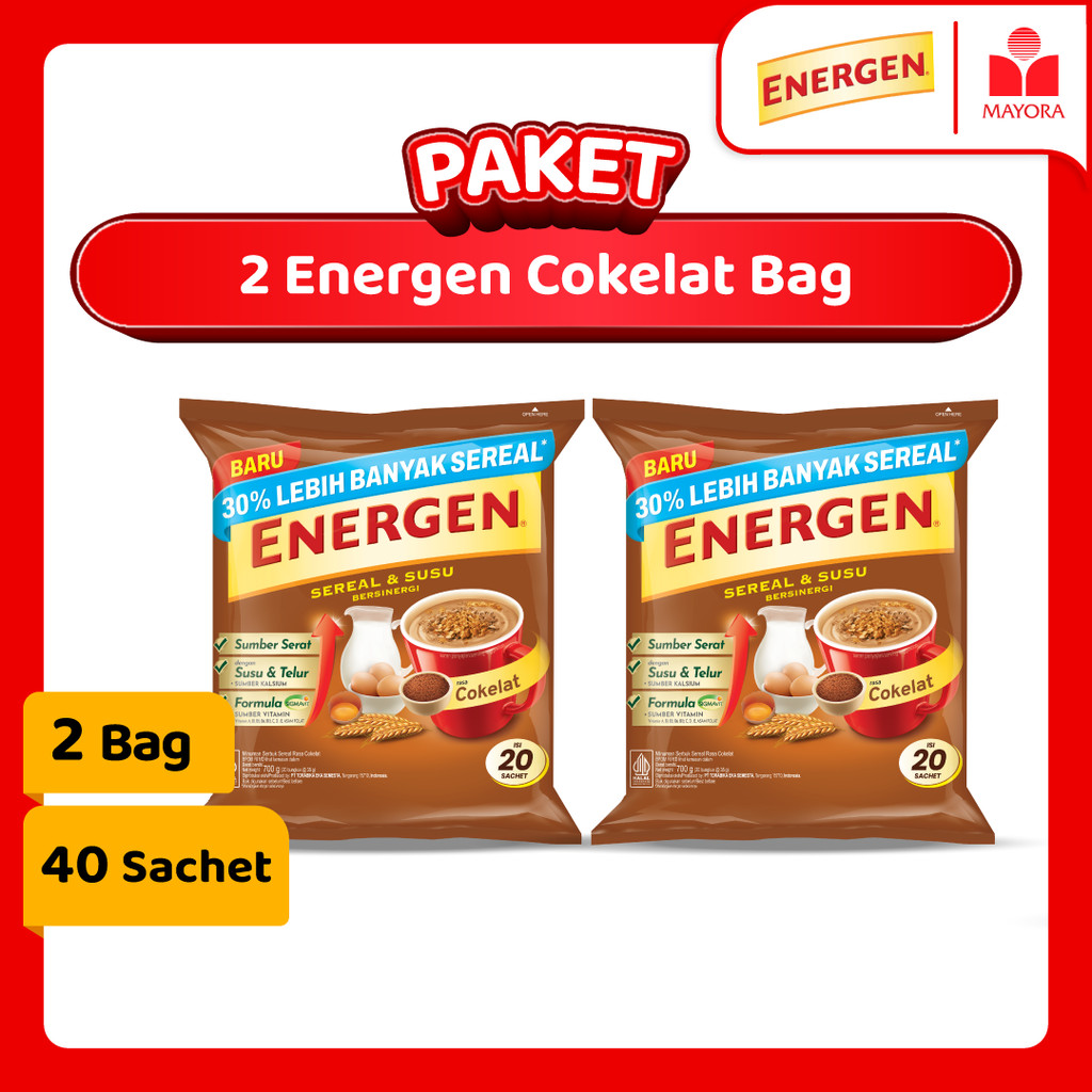 

Paket 2 Energen Cokelat Bag