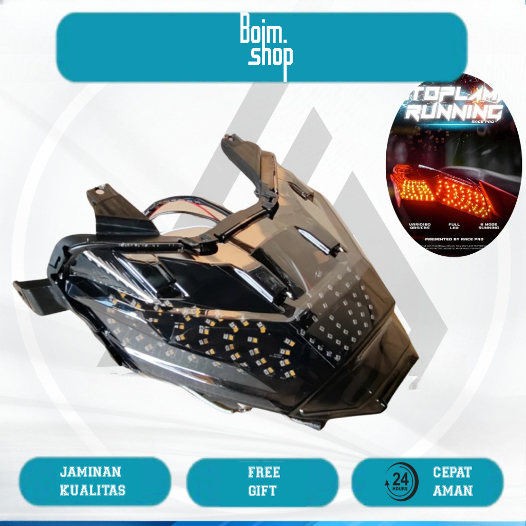 STOPLAMP RUNNING VARIO 160 ABS CBS MODUL STOPLAMP RUNNING VIETNAMPART MIKA SMOKE VARIO 160 CBS ABS
