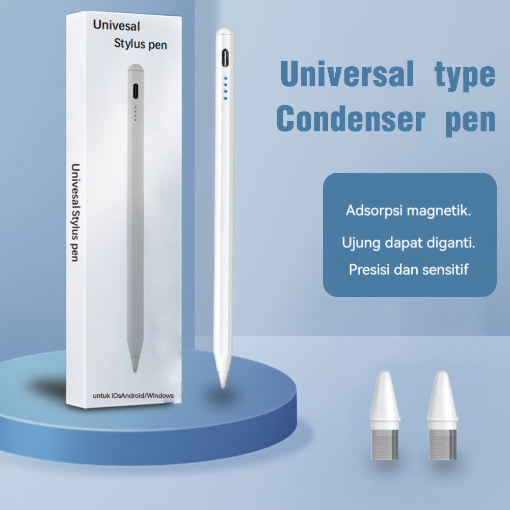 Stylus Pen Universal Android Ios Windows Tablet Magnetic Touch Screen