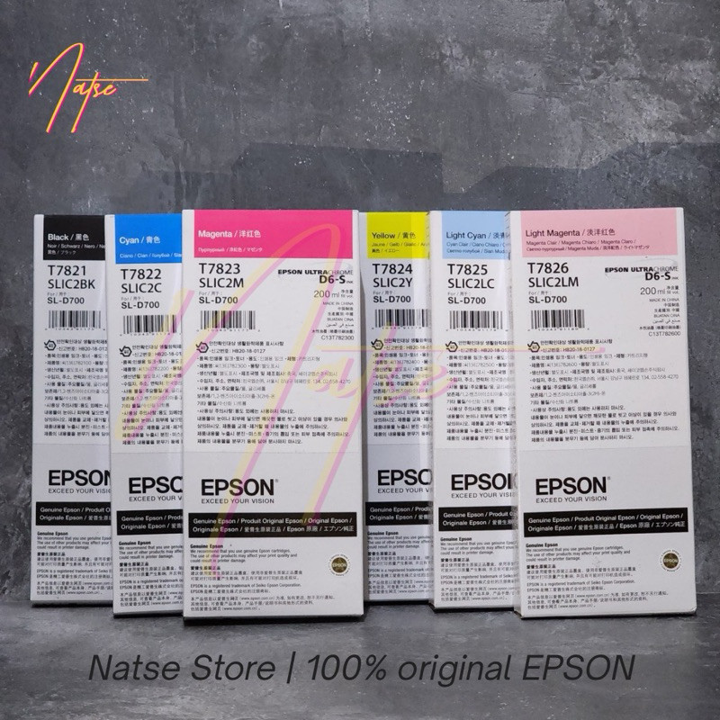 Tinta Epson SL-D700 / D700