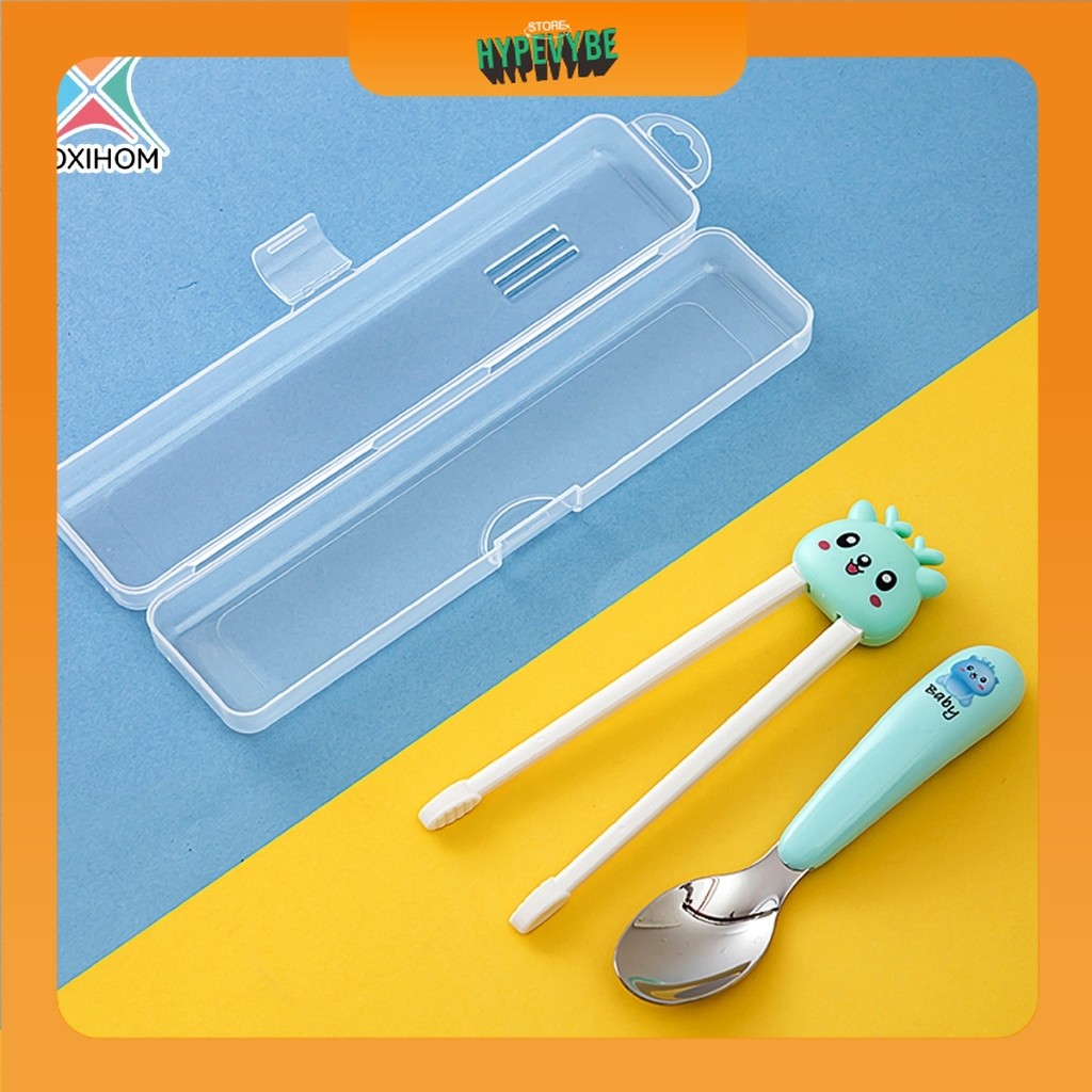 

HypeStore - Tempat Sendok Plastik Kotak Pensil Tempat Accesories Transparan Kotak Penyimpanan (Oxihom)