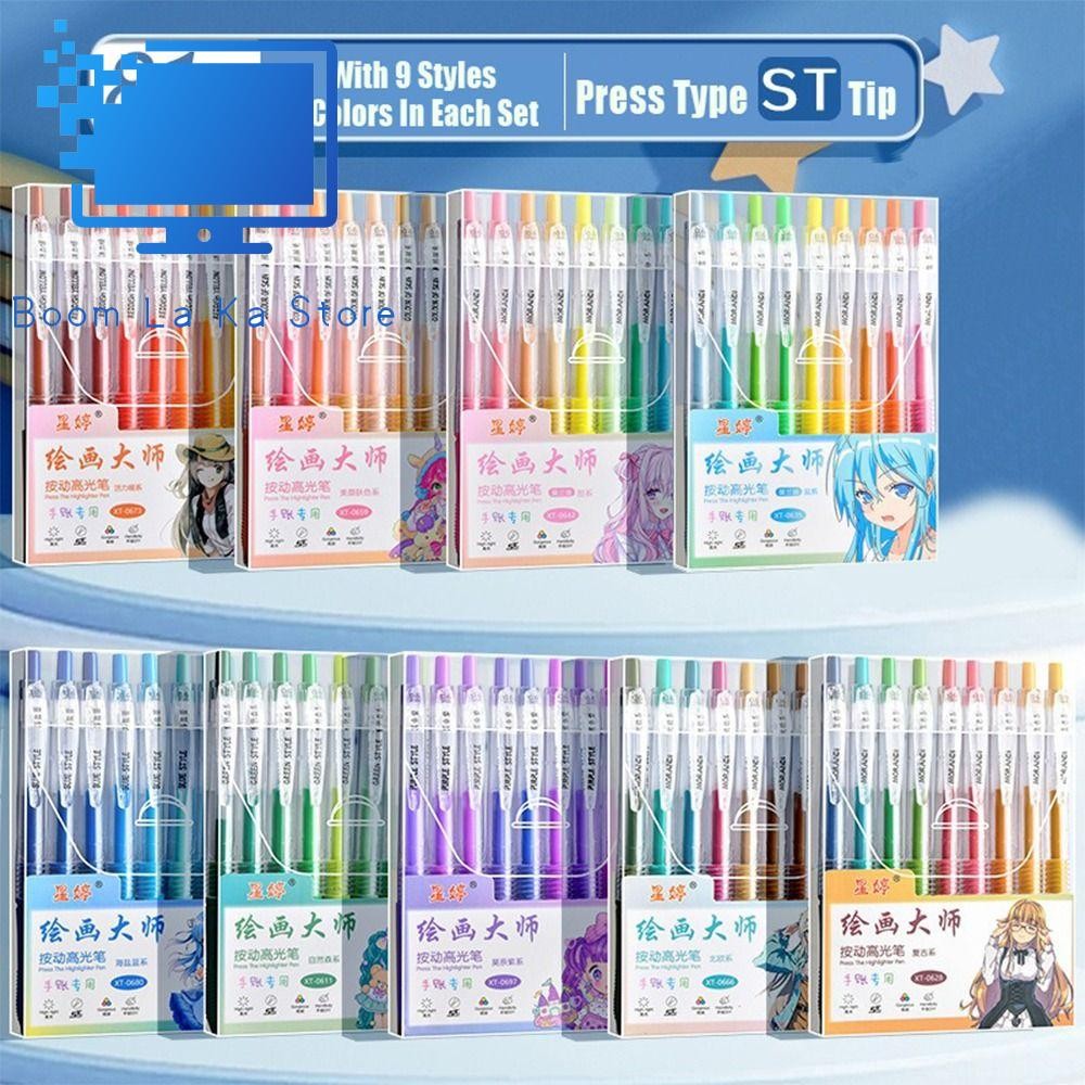 

Highlighter Pen Student Color Drawing Doodling Marker Pen For School Office 81Colors Morandi Color Gel Pen DIYScrapbook Painting