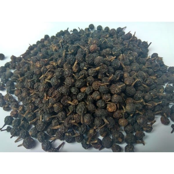 

Biji Kemukus lada jawa Rinu Piper cubeba Kering dari hutan 100persen