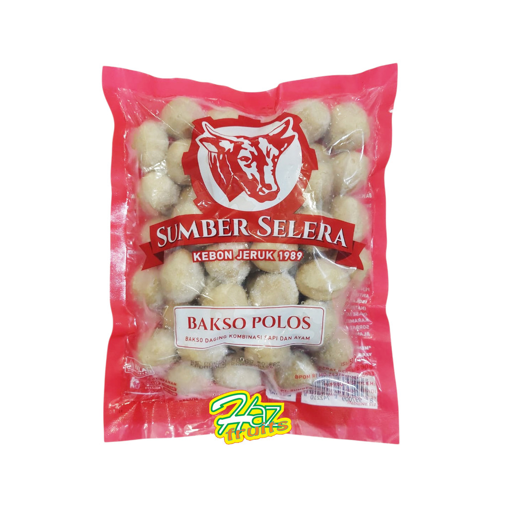 

Sumber Selera Bakso Sapi dan Ayam - Polos Isi 50 pcs