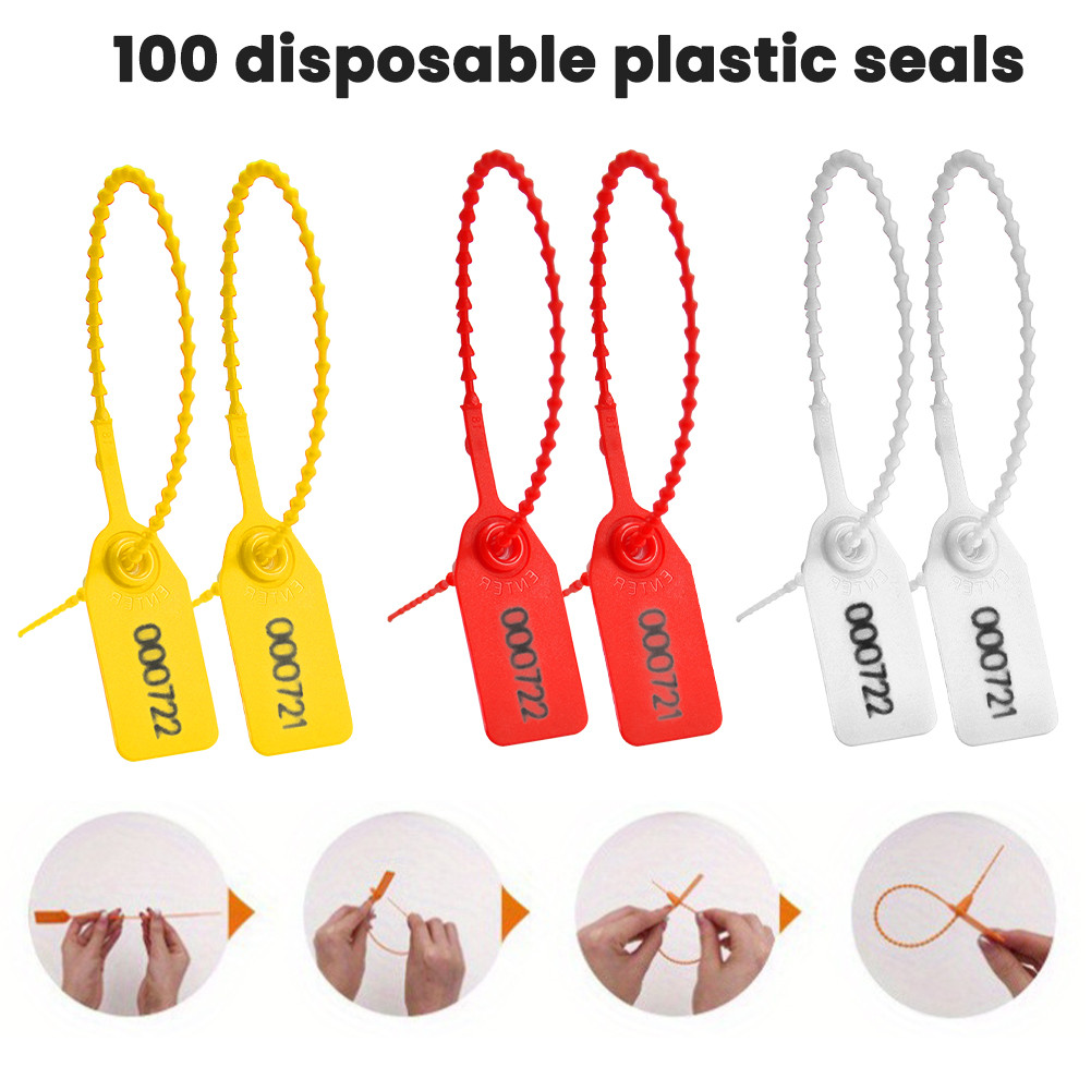 

[COD] 100pcs Tali Seal Apar/Segel Apar/Security Seal/Segel Apar Plastik