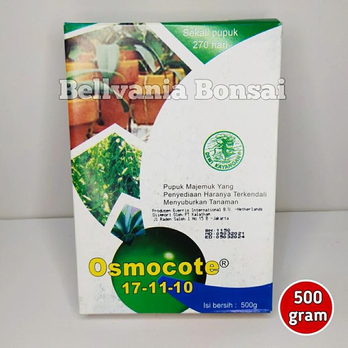 Pupuk Daun Osmocote 17 11 10 Kemasan Pabrik 500 Gram TERMURAH
